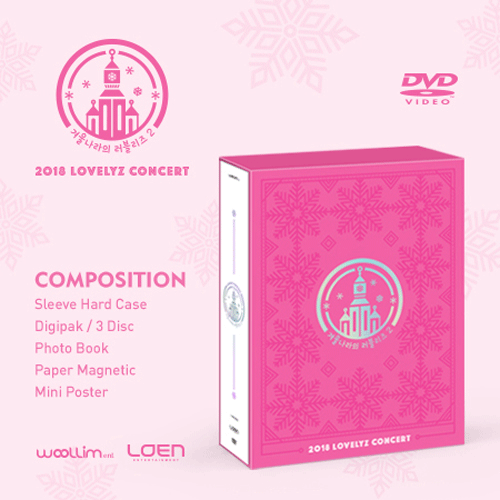 러블리즈(Lovelyz) - 2018 LOVELYZ CONCERT 겨울나라의 러블리즈2 DVD