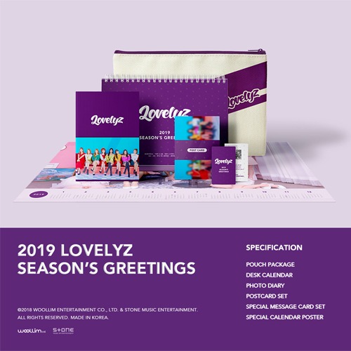 러블리즈 (LOVELYZ) - 2019 러블리즈 시즌그리팅 (2019 LOVELYZ SEASON’S GREETINGS)