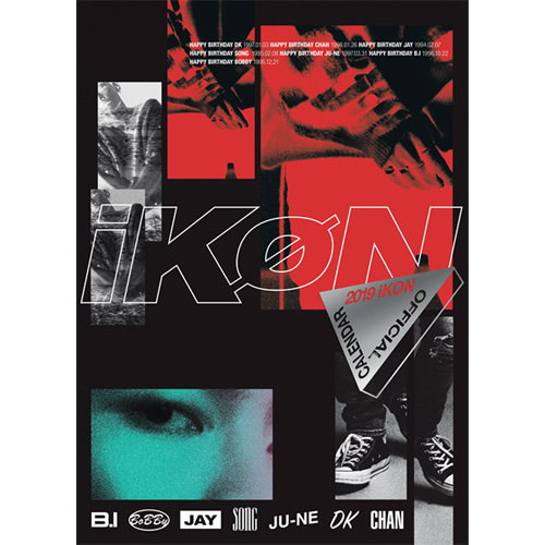아이콘 (iKON) - 2019 OFFICIAL CALENDAR
