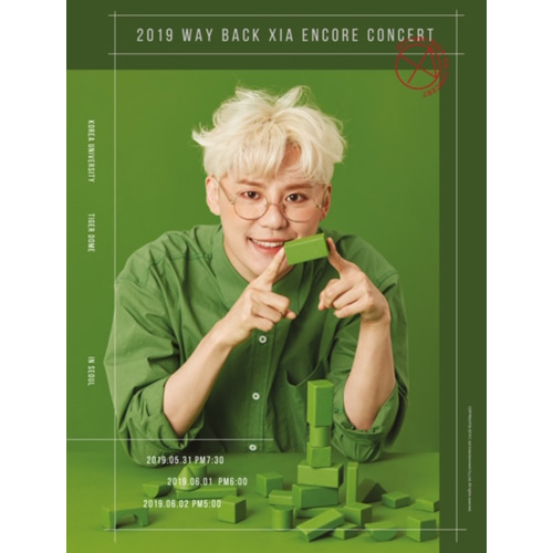 XIA(준수) - 2019 WAY BACK XIA ENCORE CONCERT 한국공연실황 DVD [3DISC]