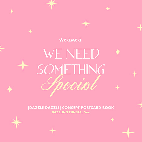 (DAZZLING FUNERAL Ver.) 위키미키(Weki Meki) - 디지털싱글 &#039;DAZZLE DAZZLE&#039; [CONCEPT POSTCARD BOOK]