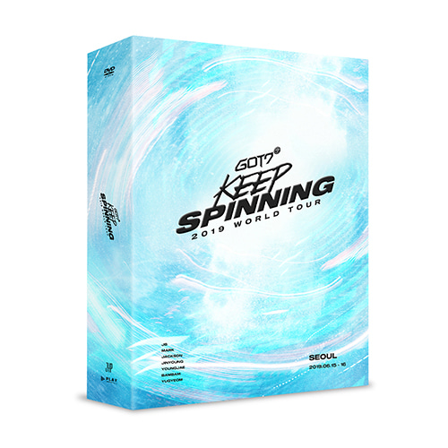 (DVD) 갓세븐(GOT7) - 2019 WORLD TOUR ‘KEEP SPINNING’ IN SEOUL [3 DISCS]