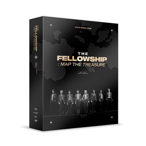 에이티즈 (ATEEZ) - WORLD TOUR THE FELLOWSHIP : MAP THE TREASURE SEOUL DVD