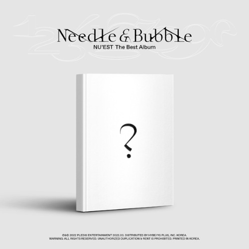 뉴이스트 (NU’EST) - NU&#039;EST The Best Album &#039;Needle &amp; Bubble’