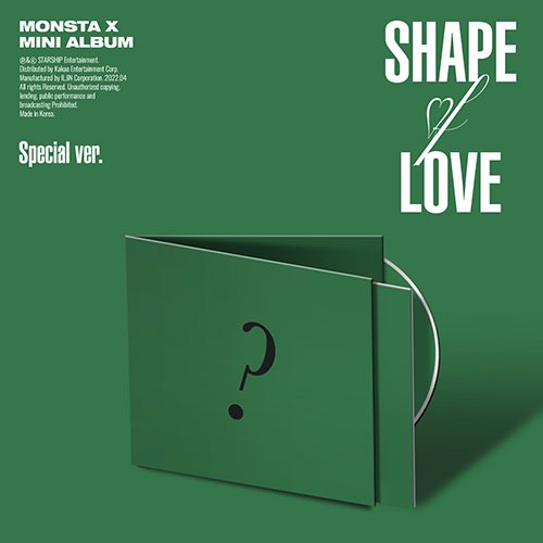 몬스타엑스 (MONSTA X) - 미니11집 [SHAPE of LOVE] (Special ver.)